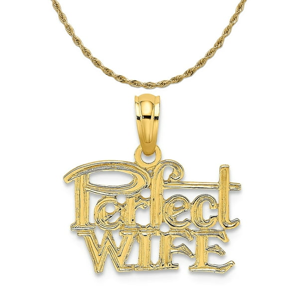 14k Perfect Wife Charm 14k Perfect Wife Charm